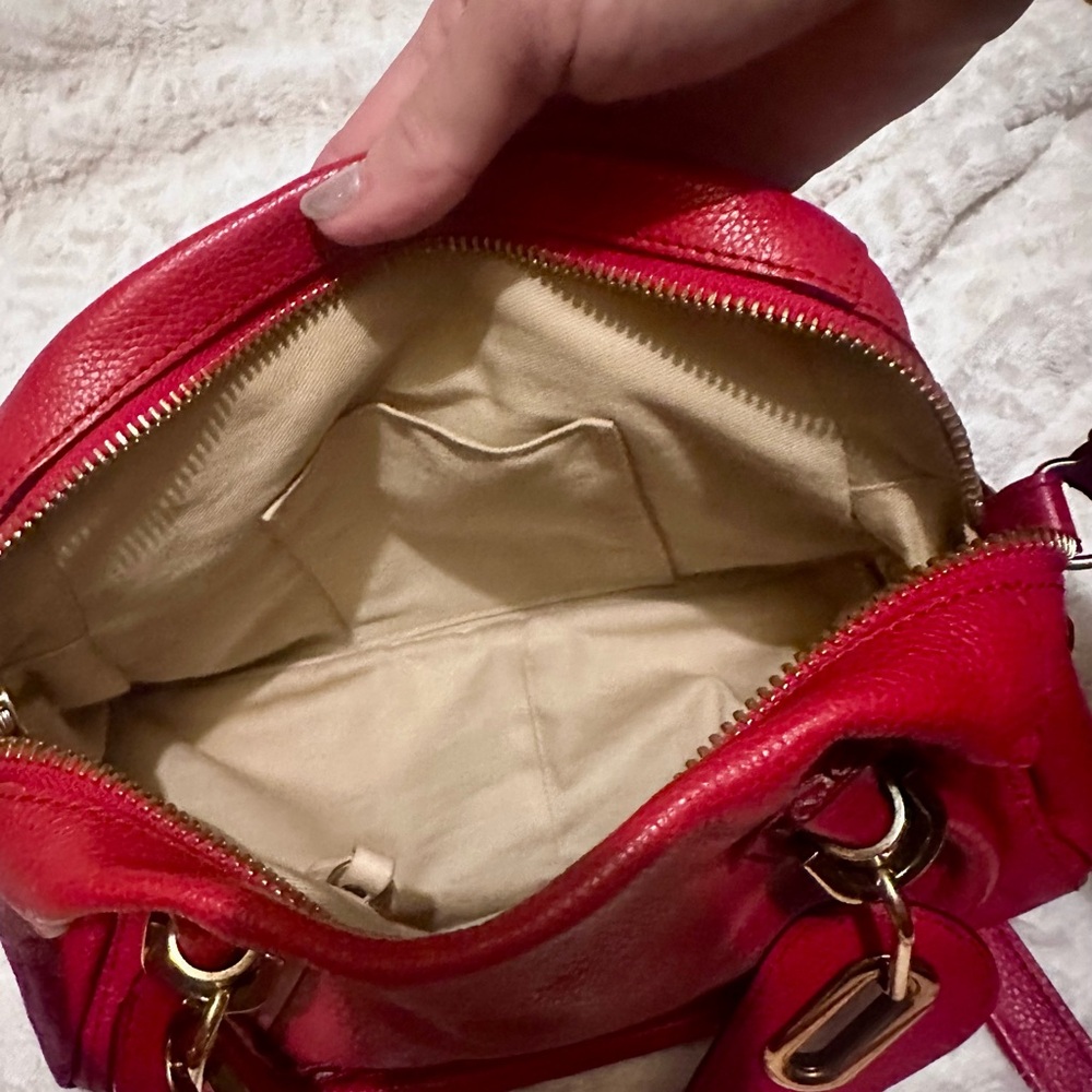 Chloe Paraty Red Leather Handbag - Picture 15 of 16